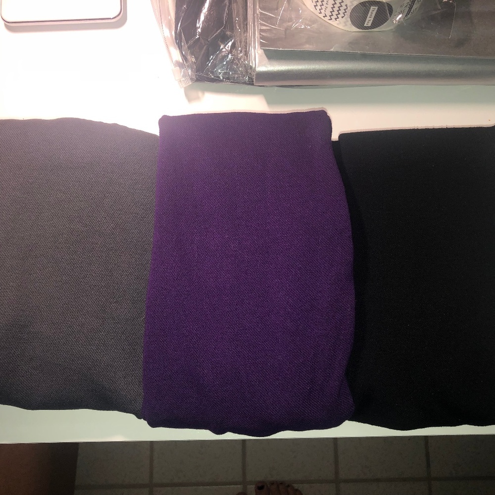 Three tummy control french terry leggings - Picture 6 of 6